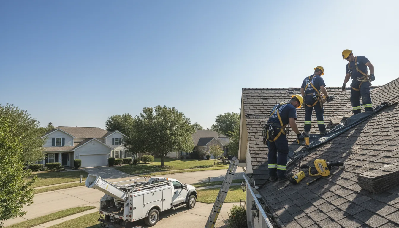 Emergency Roof Repair in Hartsburg, IL near me